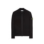 Sweat-shirt zipé Coton noir (L) - JIRISU