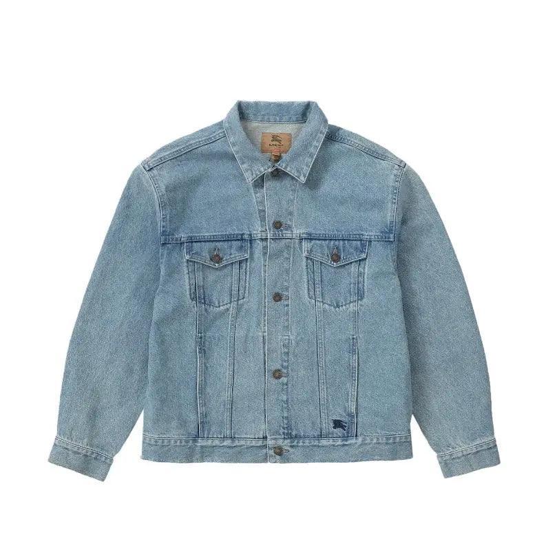 Veste Vintage en Denim bleu (M) - JIRISU