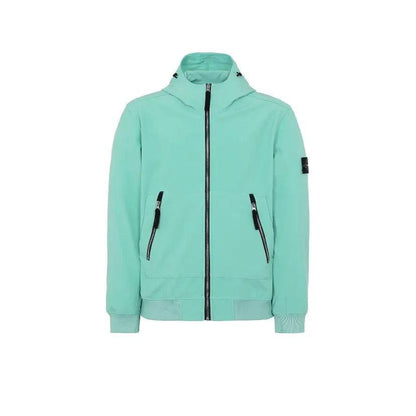 Blouson zippé vert light40727 (S/M) - JIRISU