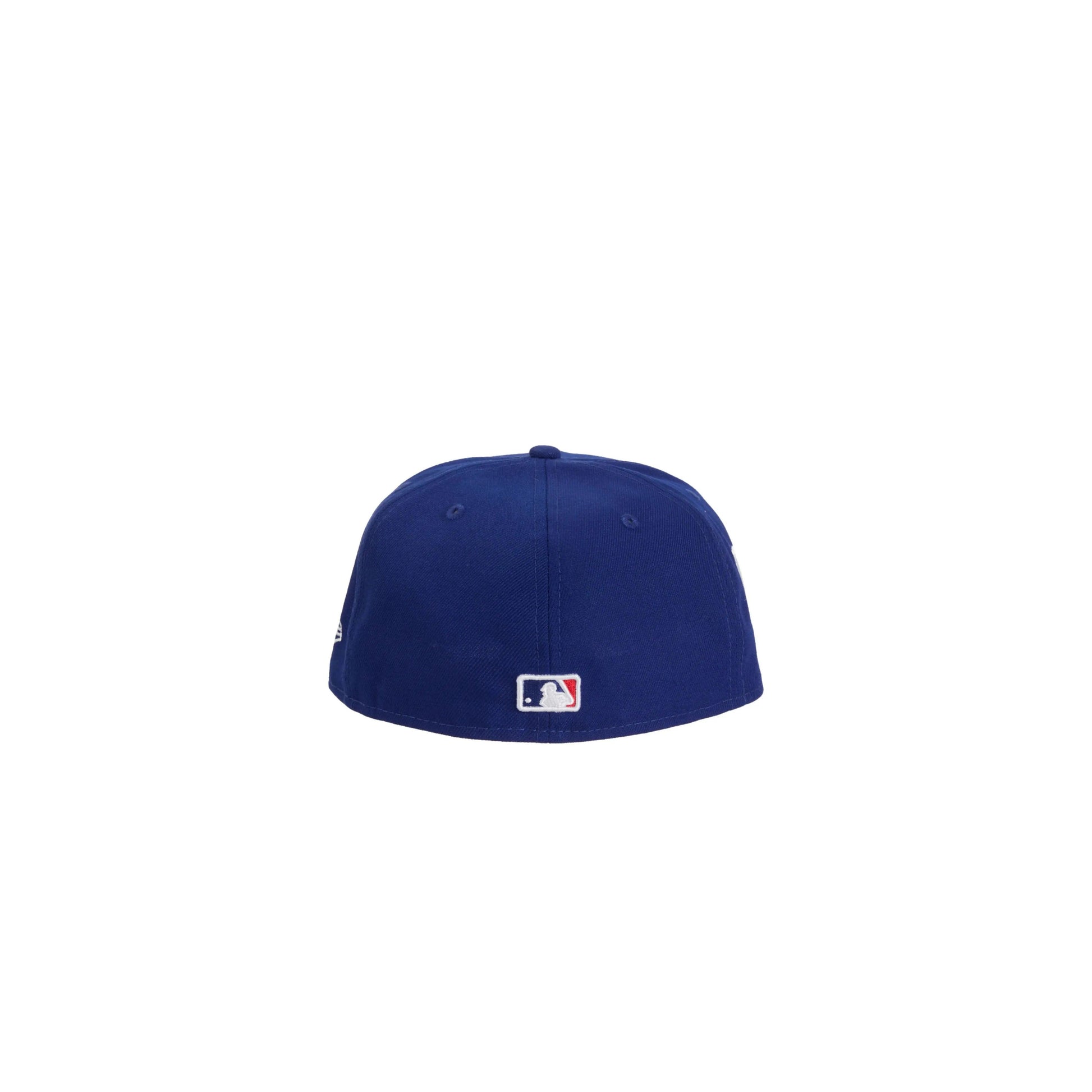 Casquette Los Angeles Box Logo NEra Fitted coloris bleu royal - JIRISU