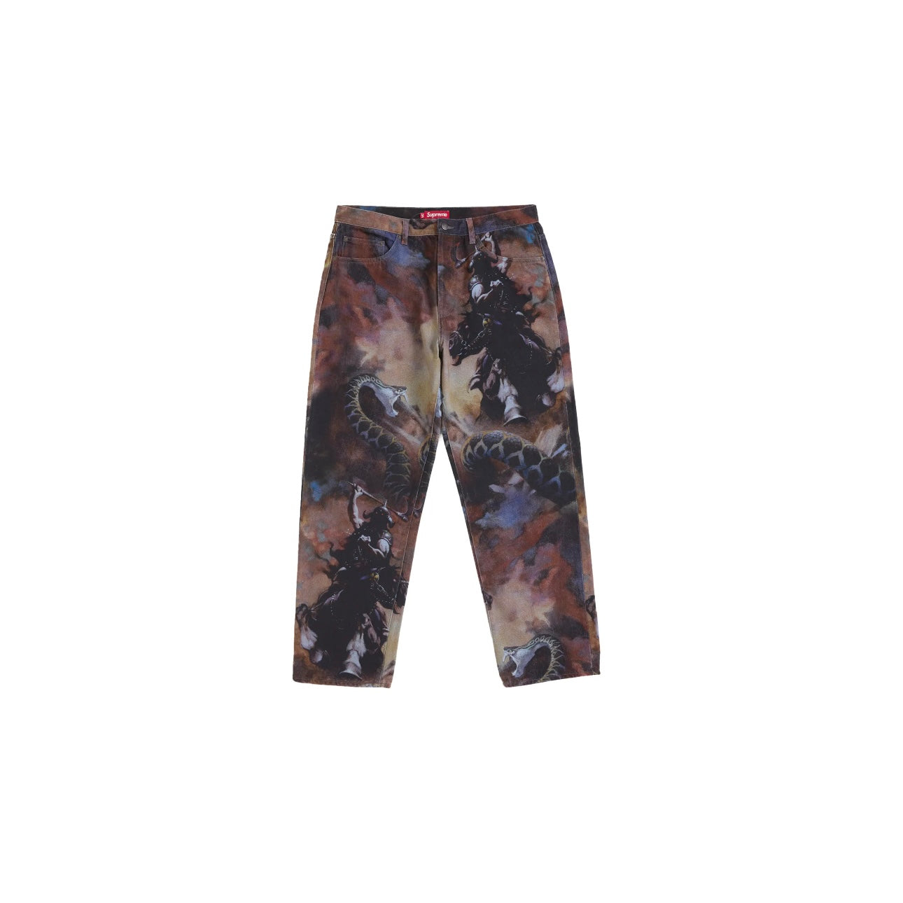 Jean Frazetta Loose Fit Baggy Denim - JIRISU