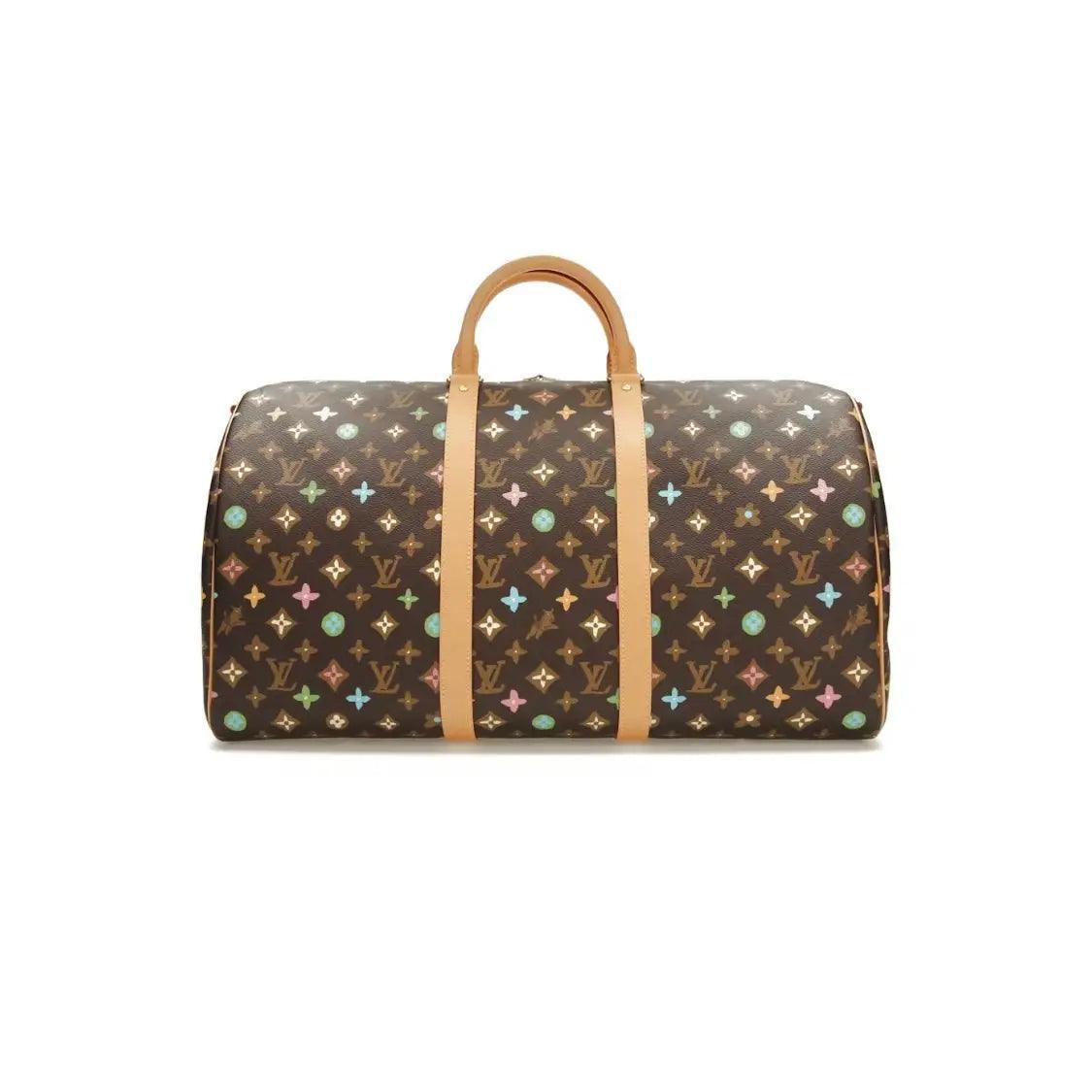 Sac à bandoulière Keepall 50 Monogramme coloris Chocolat par Tyler, the Creator - JIRISU