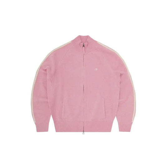 Veste Zipé Fleece VVS Knit coloris rose - JIRISU