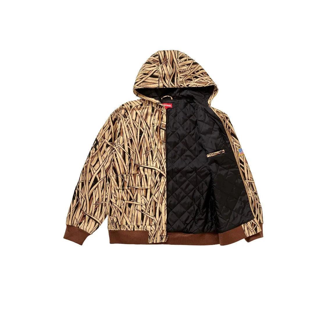 Veste Canvas Hooded coloris Marsh Camouflage - JIRISU