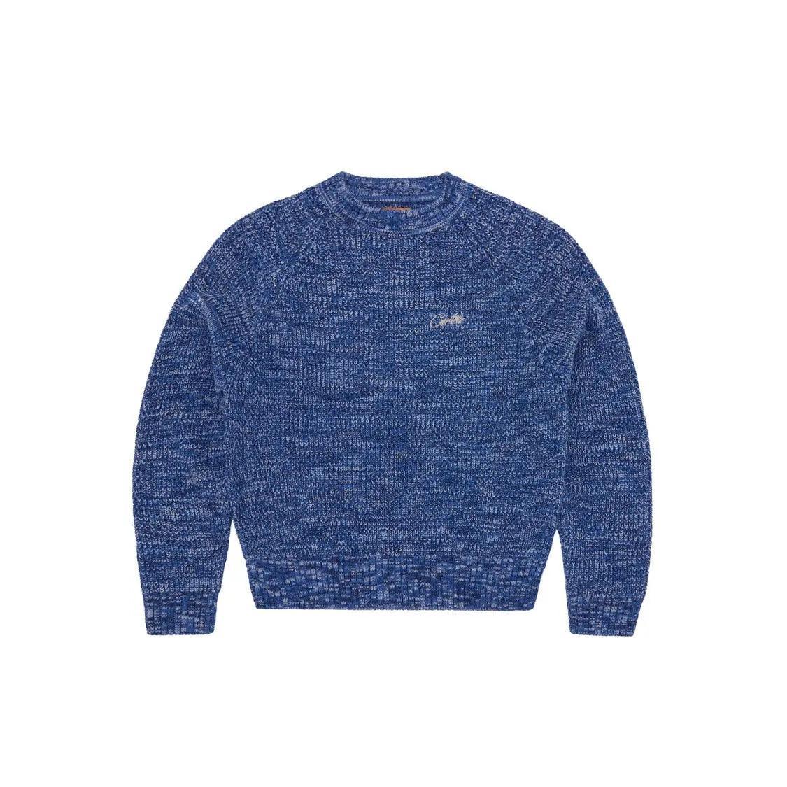 Pull VVS Yarn Sweater coloris bleu - JIRISU