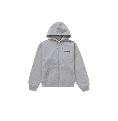 Veste Zip Up Spread Hooded Sweatshirt coloris gris brouillard - JIRISU