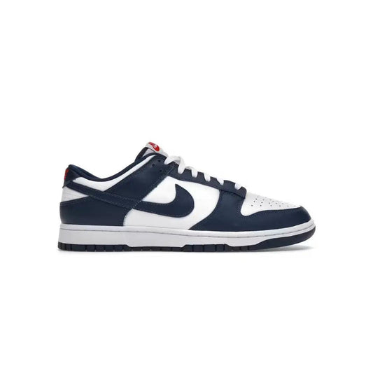 Baskets basse Dunk Low coloris bleu valériane blanc - JIRISU