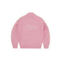 Veste Zipé Fleece VVS Knit coloris rose - JIRISU