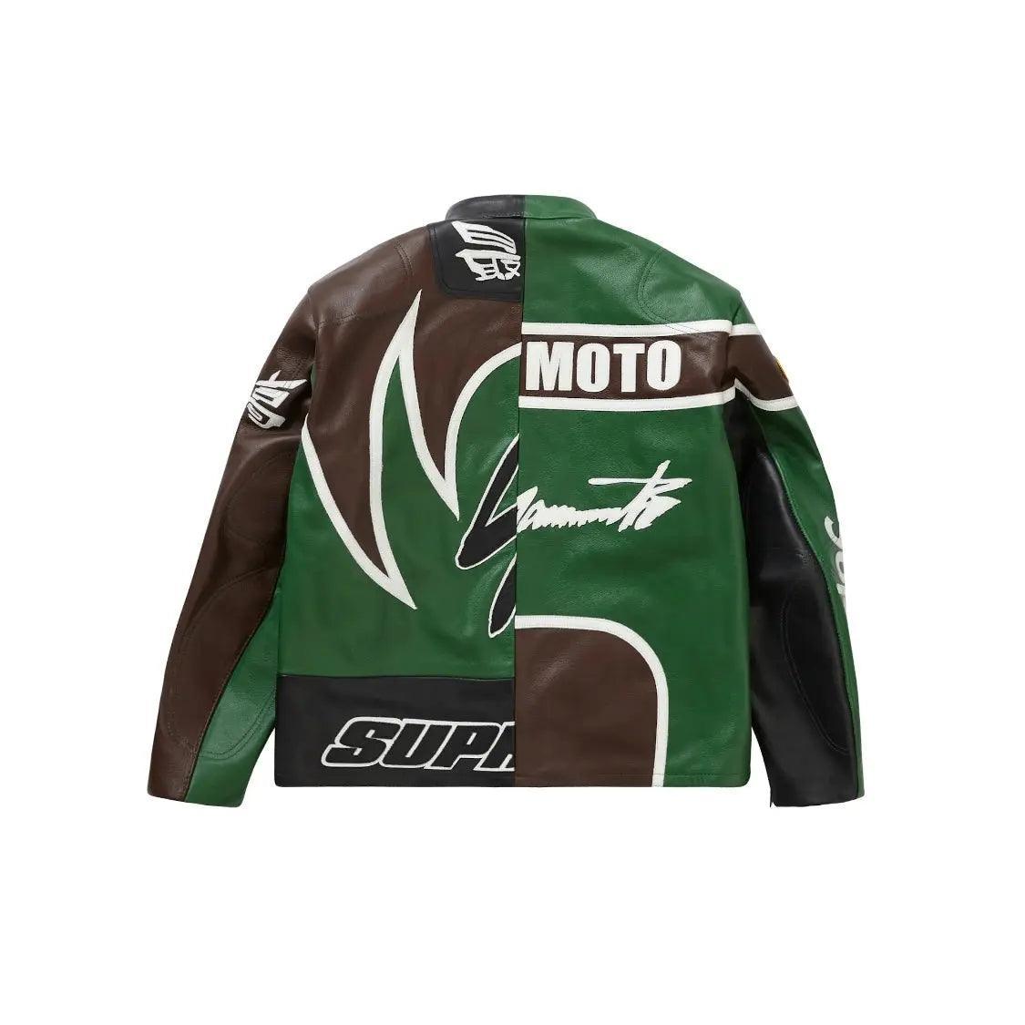 Veste en cuir Racing Leathers Split Jacket - JIRISU