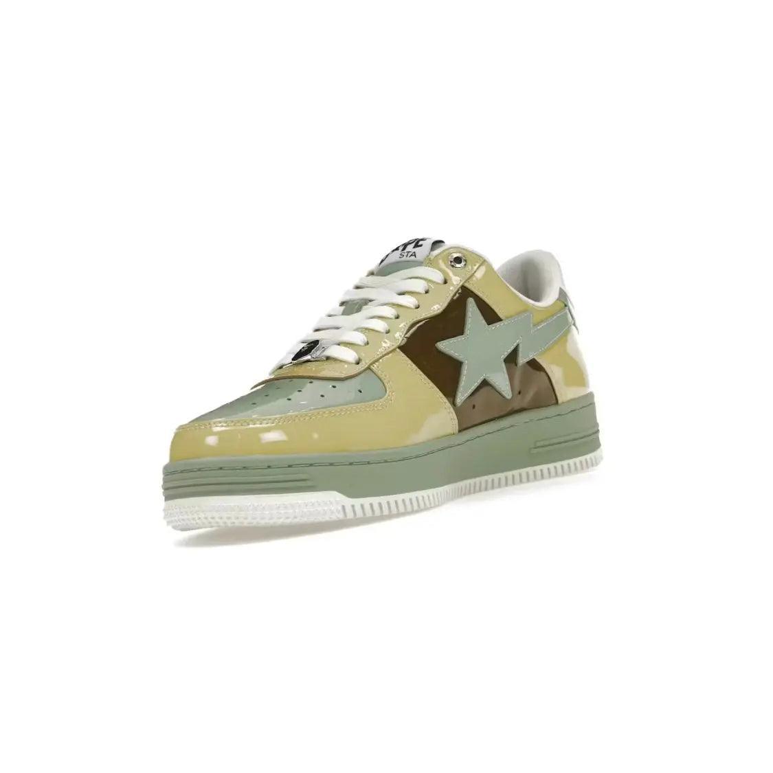 Baskets basse Sta Nostalgic coloris Jaune Vert coloris Khaki Camo - JIRISU