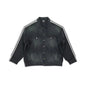 Veste Oversize Denim Jacket noire (M) - JIRISU