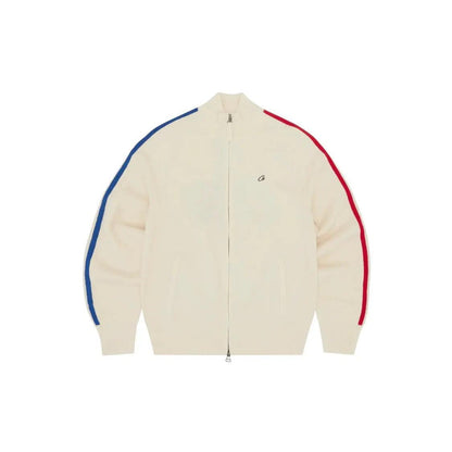 Veste Knit Zip Up Fleece coloris crème - JIRISU