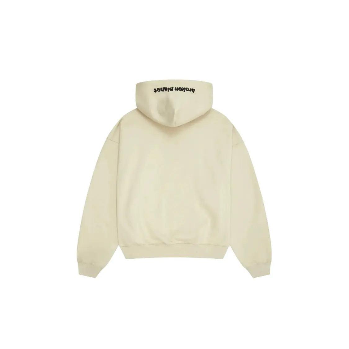 Veste à Capuche Zip Up Hoodie coloris Bone White - JIRISU