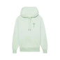 Hoodie à Capuche Ami brodé vert aqua - JIRISU