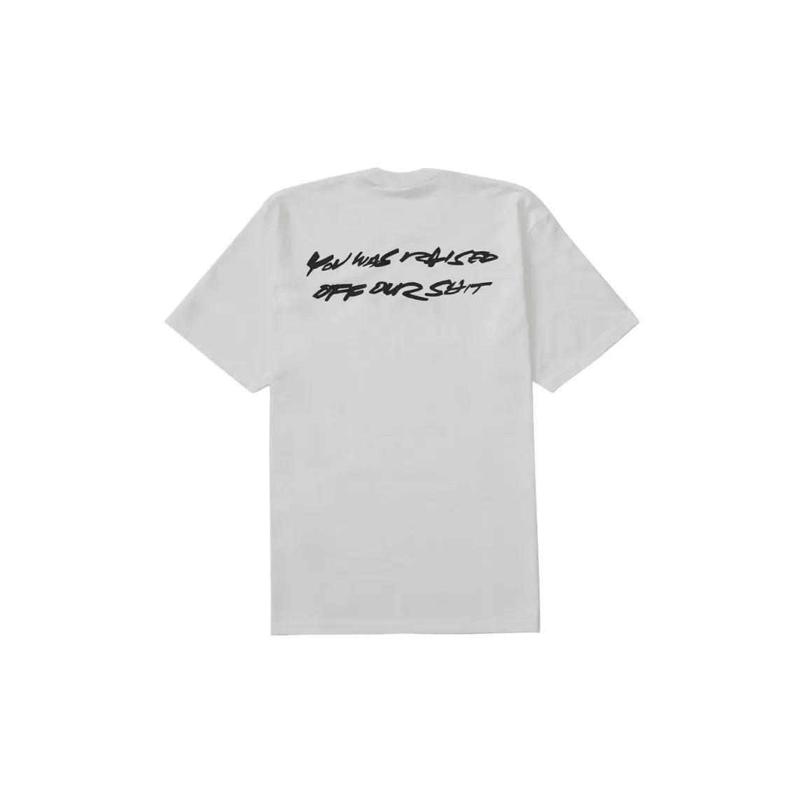 T-shirt Futura Box Logo coloris blanc - JIRISU