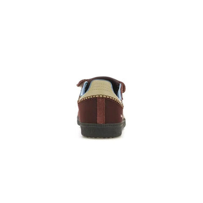 Baskets basse Samba Nylon coloris marron fox - JIRISU