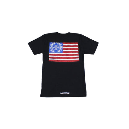 T-shirt American Flag CH Dagger Tee Noir - JIRISU