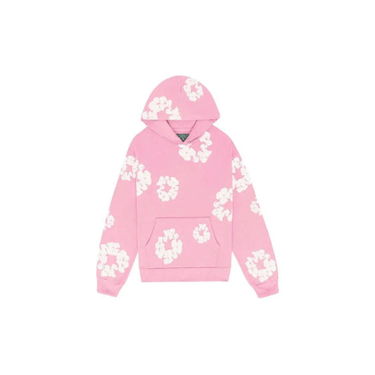 Hoodie à Capuche Tears Cotton coloris rose - JIRISU