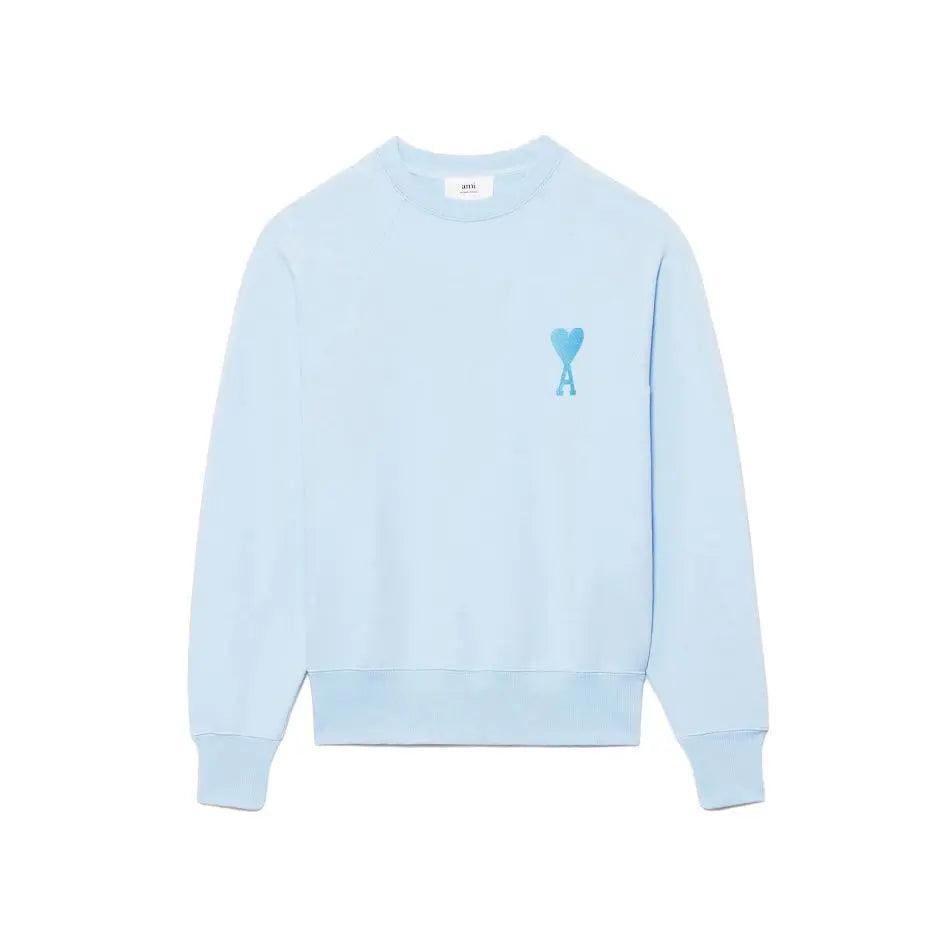 Pull épais Crewneck Jumper bleu ciel (S/M) - JIRISU