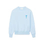 Pull épais Crewneck Jumper bleu ciel (S/M) - JIRISU