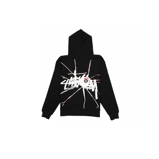 Veste Shattered Zip Hoodie coloris noir - JIRISU