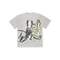 T-shirt coloris jaune vieilli Travis Scott - JIRISU