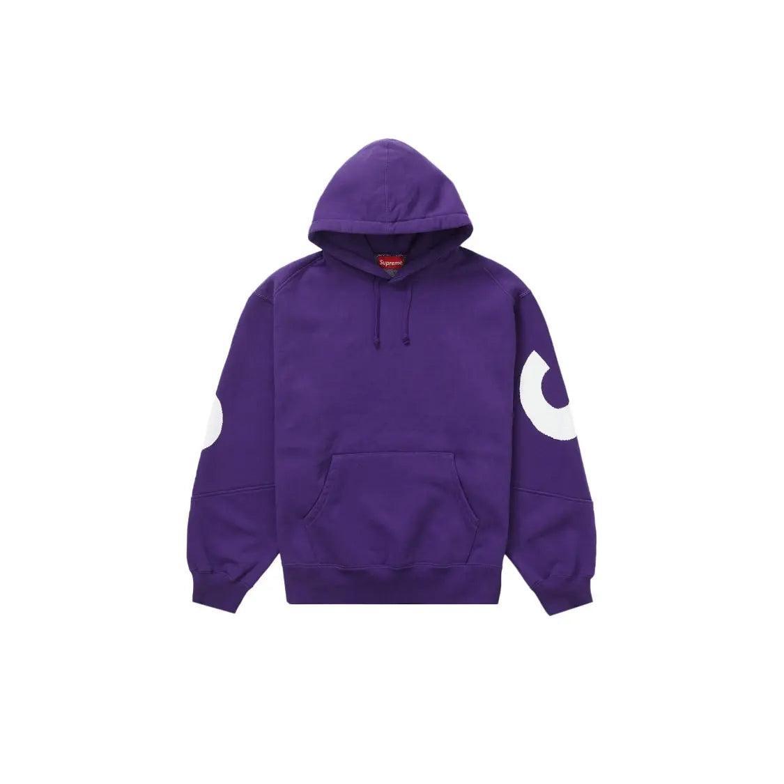 Sweat à capuche oversize violet Hoodie - JIRISU