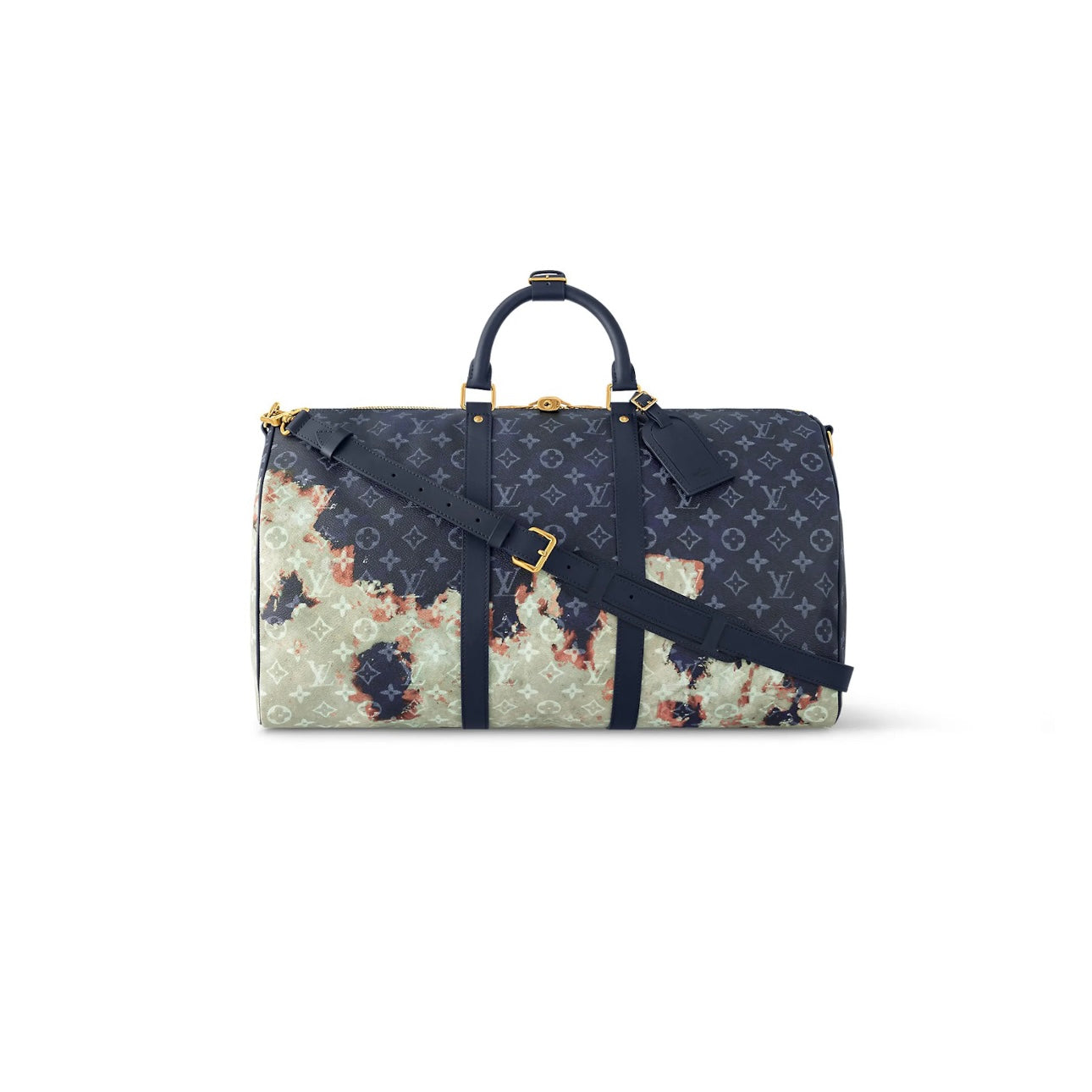 Sac Keepall Bandoulière 50 Monogramme motif Bleach - JIRISU