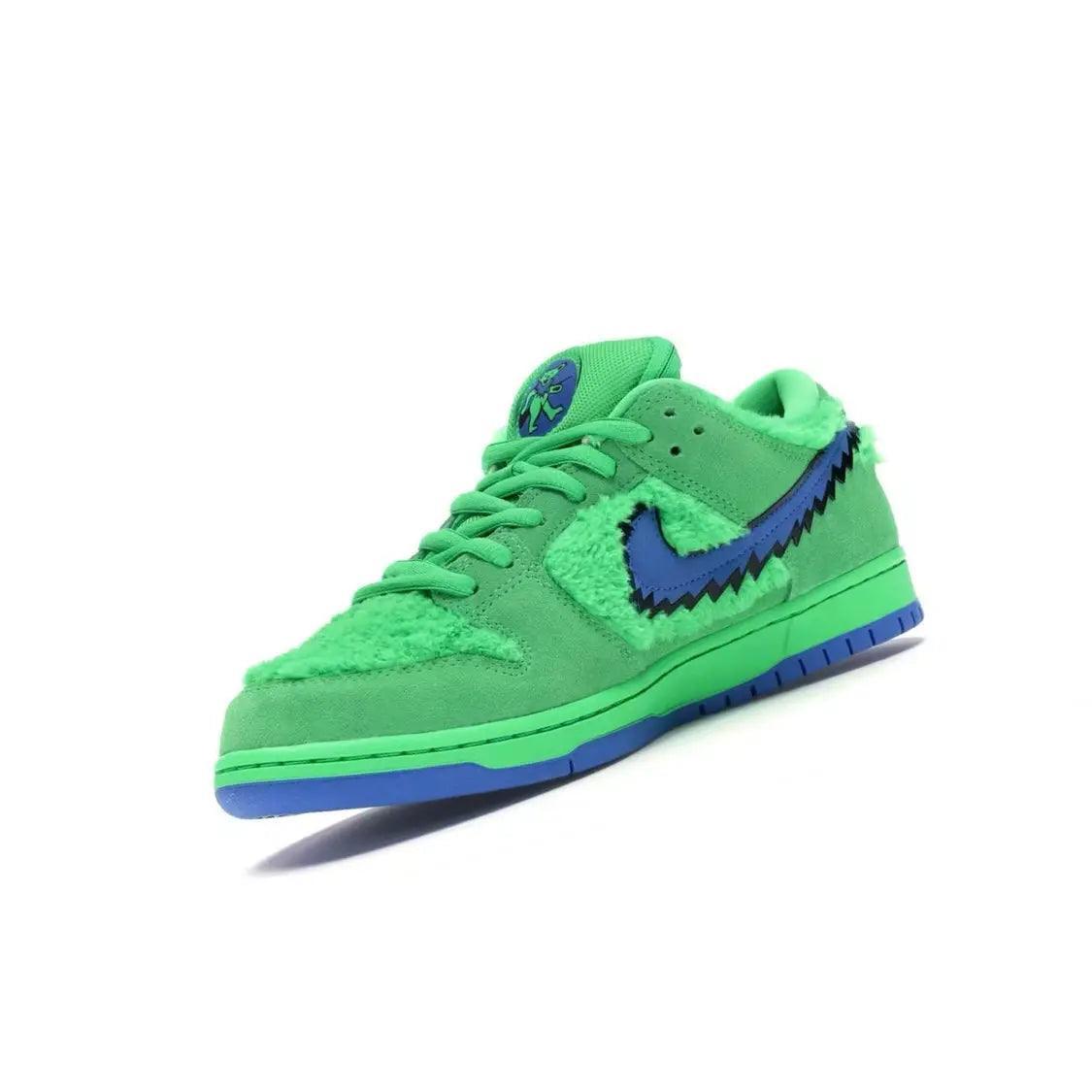 Baskets Dunk Low SB GDBG vertes bleues - JIRISU