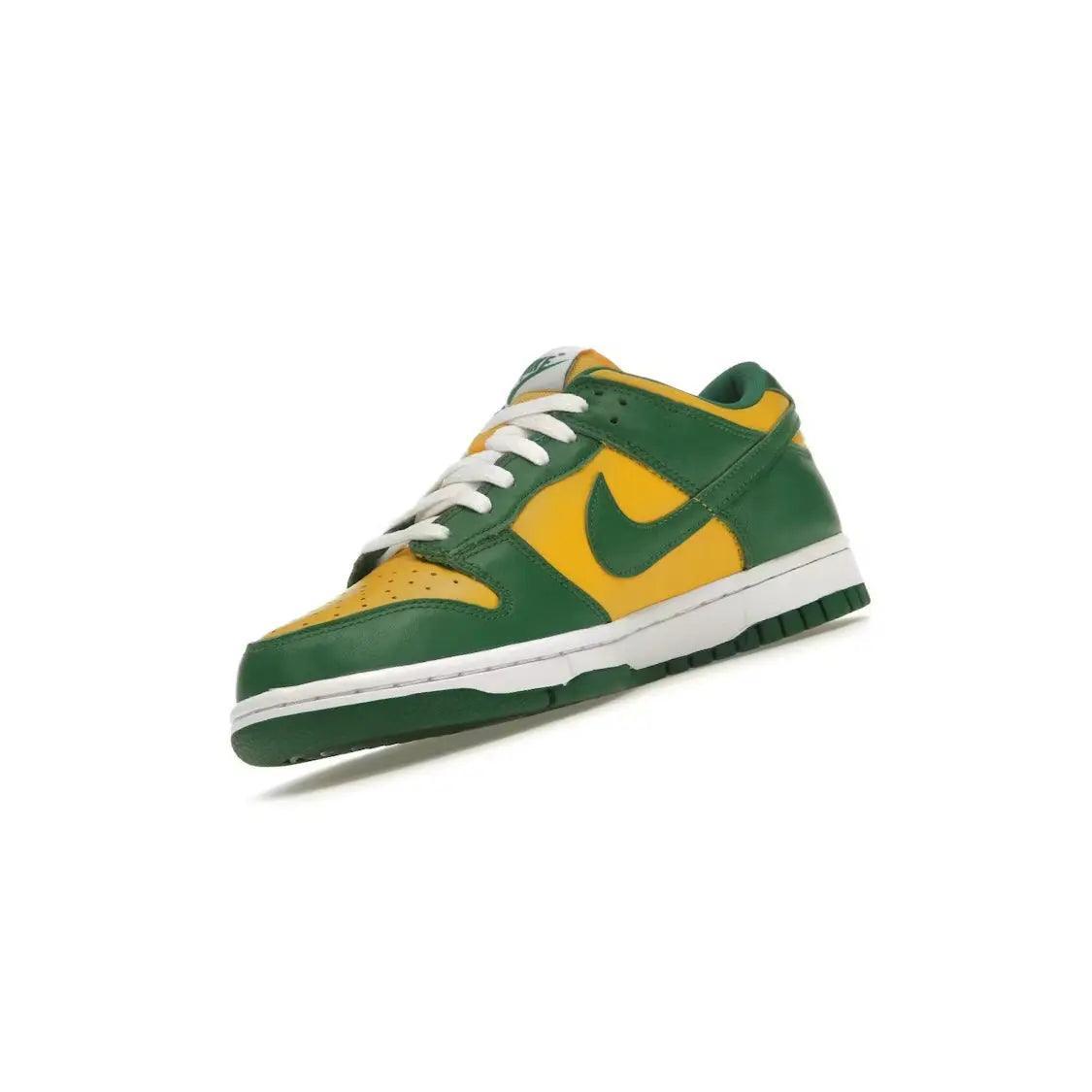 Baskets basse Dunk Low Brazil (2020-2024) coloris Vert Jaune - JIRISU