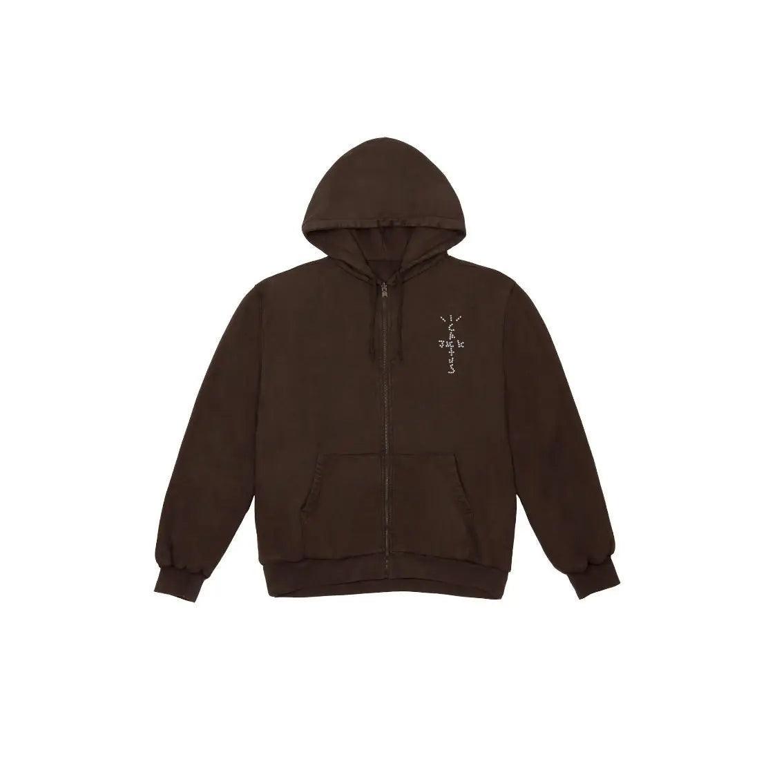 Sweat à Capuche Travis Scott YUP! Hoodie Jack coloris marron - JIRISU