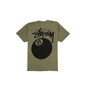 T-shirt 8 Ball Pigment Dyed Tee coloris Olive - JIRISU