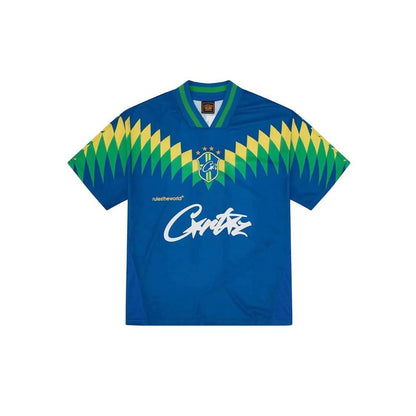 Maillot Jersey Brésil Crtz Club America coloris Bleu - JIRISU