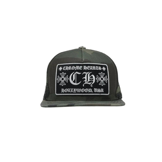 Casquette CH Hollywood Trucker Hat motifs Camouflage - JIRISU